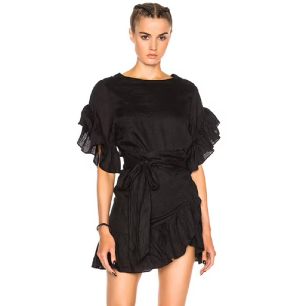 Isabel Marant Black Mini Dress